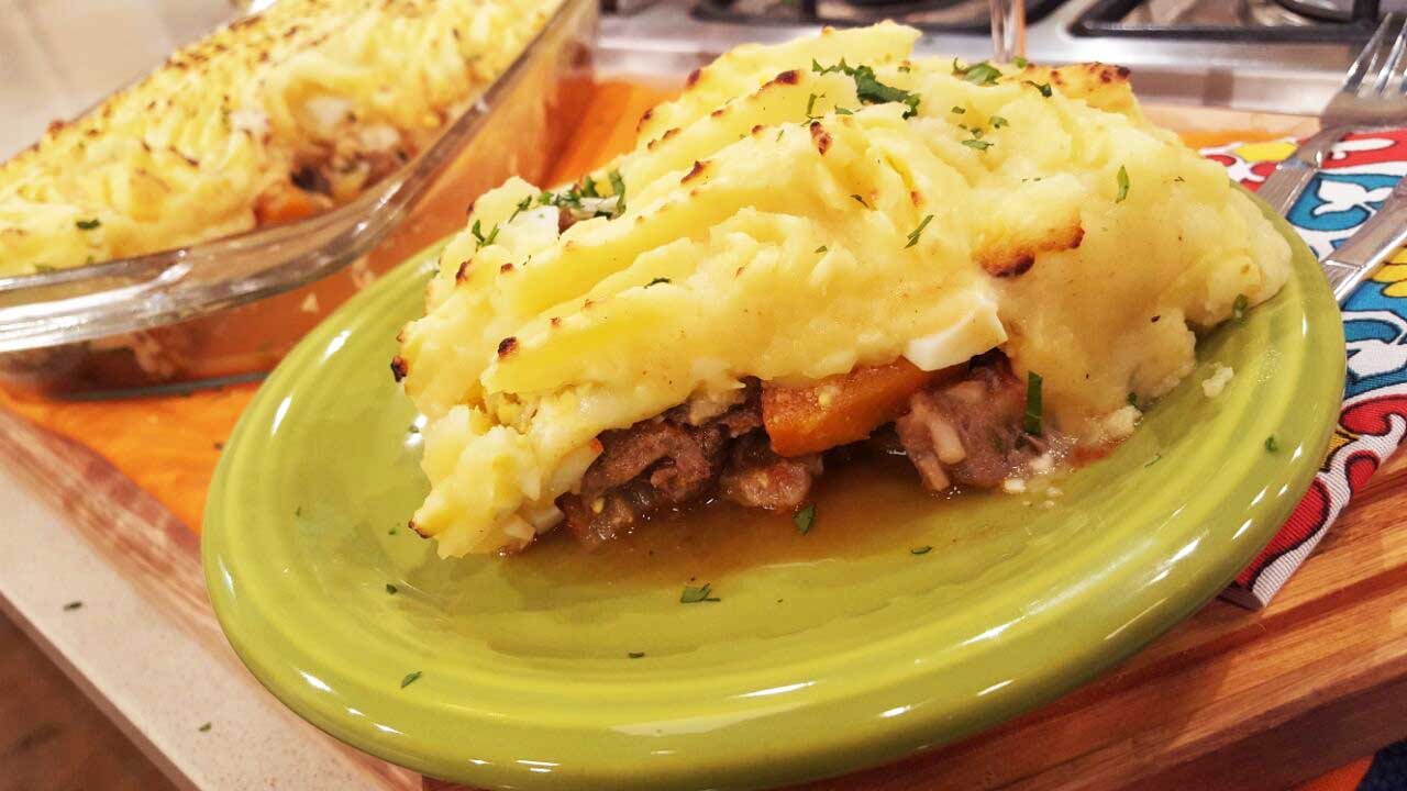 Pastel de papas de ossobuco