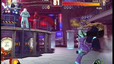 Street Fighter IV Casuals Rhyllis (Gen) vs Kobrakoun (Fei Long) part 6