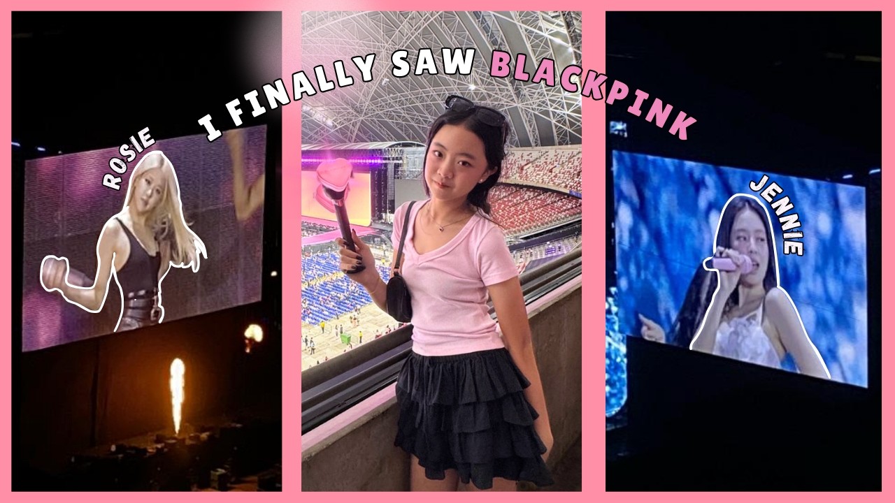 MY FIRST BLACKPINK CONCERT!!! 🖤💗