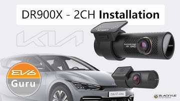 KIA EV6 - Blackvue DR900X Dash Cam Installation (step by step)
