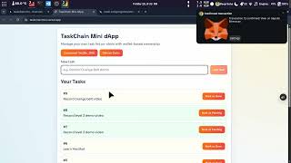 TaskChain Mini - Stellar Blockchain Task Manager Demo screenshot 5