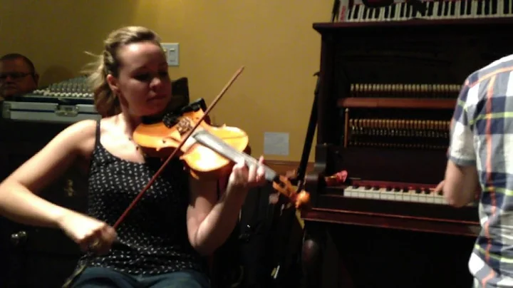 Rachel Davis at the Red Shoe Pub with Mac Morin on...