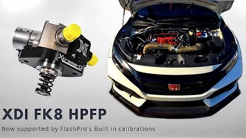 Unbox the XDI fuel pump and injectors for the Honda Civic Type R