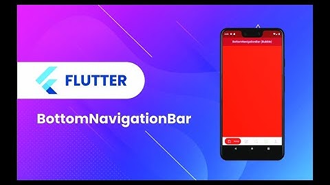 Flutter Widget | 23 | 3. BottomNavigationBar | BubbledNavigationBar, CupertinoIcons | Speed Code