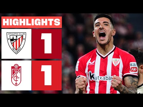 ATHLETIC CLUB 1 - 1 GRANADA CF | RESUMEN LALIGA EA SPORTS