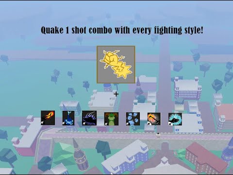 how to do a combo with quake blox fruits｜TikTok Search