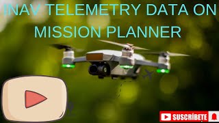 INAV telemetry data on mission planner  #mavlinkoverelrs #INAV 8.0.0