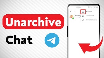 How to Unarchive Telegram Chat (Updated)