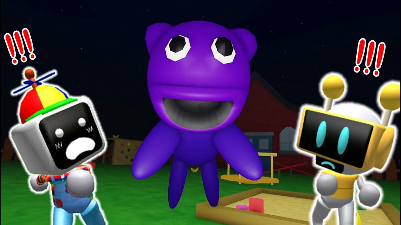 Mr. Fun Computer And Fun Bot Sprunki Escape Sussy Wussy's Schoolgrounds ...
