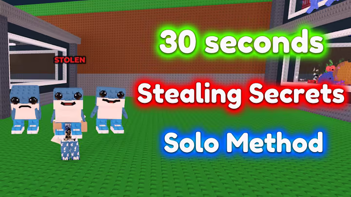 Stealing Secrets in 30 Seconds SOLO with this INSANE Strategy in Roblox Steal A Brainrot