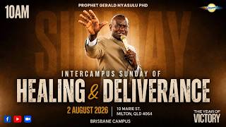 🪔Intercampus Sunday Of Healing & Deliverance with Prophet Gerald Nyasulu Ph.D. (02/08/2026)🪔