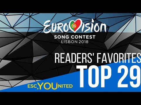 Eurovision 2018 Top 29 | Readers' Favorites so far