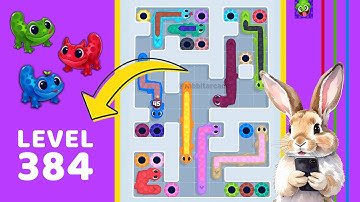 Gecko Out Level 384 Solution Walkthrough