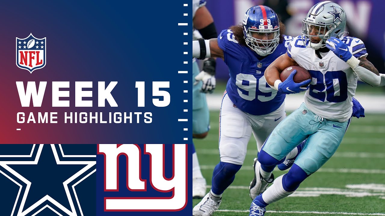 Download Cowboys vs. Giants Week 15 Highlights | NFL 2021