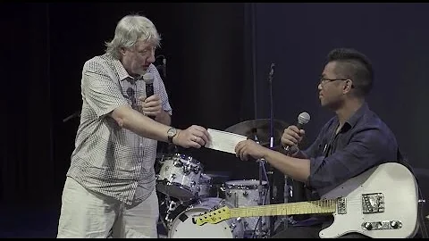 Alvin Brandon - Cheque Presentation