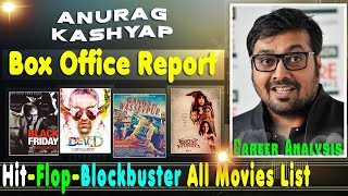 Director Anurag Kashyap Hit and Flop Blockbuster All Movies List with Box Office Collection Analysis