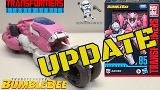 UPDATE Studio Series ARCEE Bumblebee Movie! Bert The Stormtrooper Transformers  Reviews!