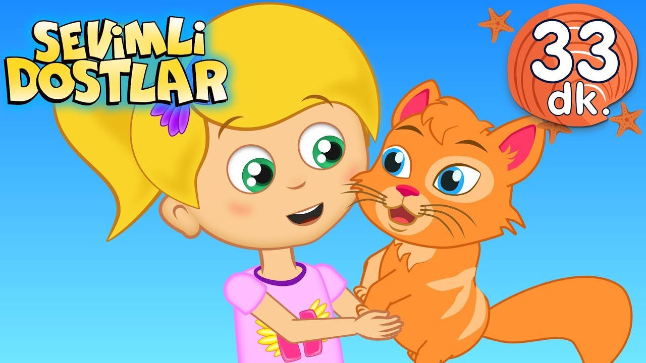 ⁣Kedi Miyav Dedi 🐱 ve Sevimli Dostlar ile 33 Dakika Çocuk Şarkıları | Adisebaba Kids Songs