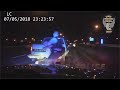 Near Disaster: Ohio Trooper vs. Wrong Way Driver