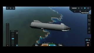 Starship SN 15 Automatic launch and landing with Vizzy | Simple Rocket 2 Wealth
