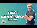 Free NBA Betting Picks &amp; Predictions Today 04/20/2026 | Brian's Take it to the Bank