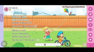 Tiếng Anh lớp 2 | Unit 2. In the backyard | Sing the song | Tiếng Anh cô Hồng Duyên