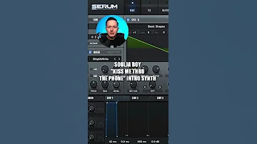 How to: Soulja Boy “Kiss Me Thru The Phone” Intro Synth in Serum #samsmyers   #sounddesign #shorts