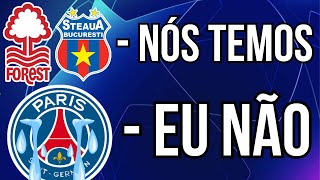 VOCÊ NÃO SABIA que esses TIMES foram CAMPEÕES DA CHAMPIONS LEAGUE (Todos  maiores que o PSG) 