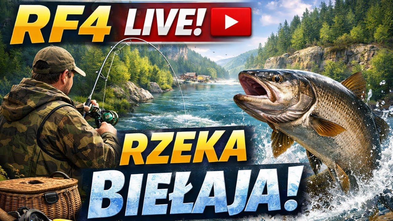Russian Fishing 4 - Ze Spinem  chwila na Rzece Biełaja #2