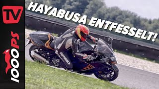 Wanderfalke im Speckmantel  Wie sportlich ist die neue Suzuki Hayabusa wirklich? Track Test!