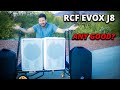 Rcf evox j8 column array speakers thoughts  in 4 minutes