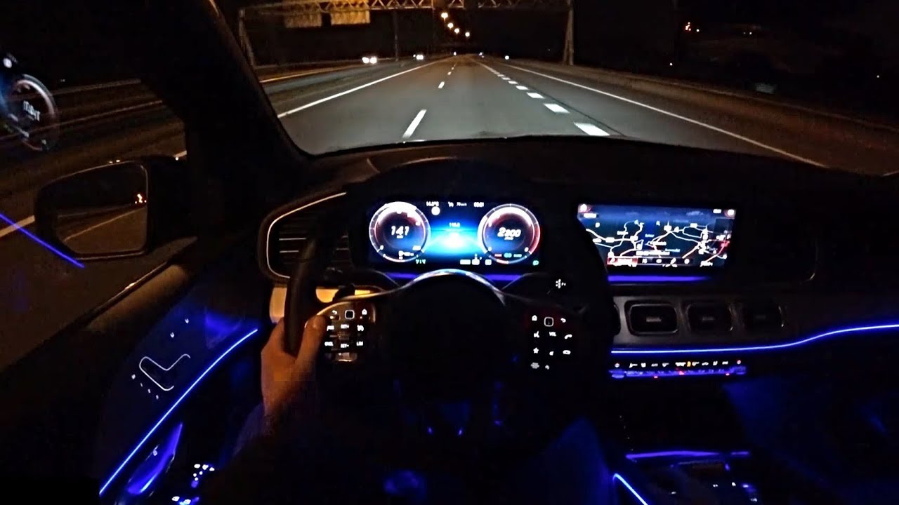 2020 Mercedes Gle Review Gle 450 Amg Pov Test Drive At Night