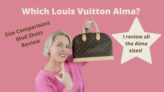 Louis Vuitton Alma PM review + comparison with Alma BB + what fits! 