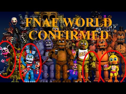 FNAF World confirmed! || Scott Cawthon&rsquo;s official new game! || New FNAF roleplay spin-off game!