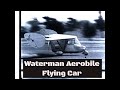 TEST FLIGHT OF THE WATERMAN AEROBILE FLYING CAR    1930s NEWSREEL FILM  XD13364b
