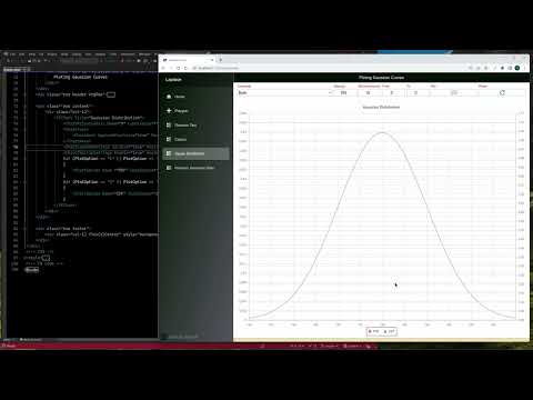 C# : Plotando uma Curva de Gauss / Normal / Bell e curva de probabilidade acumulada