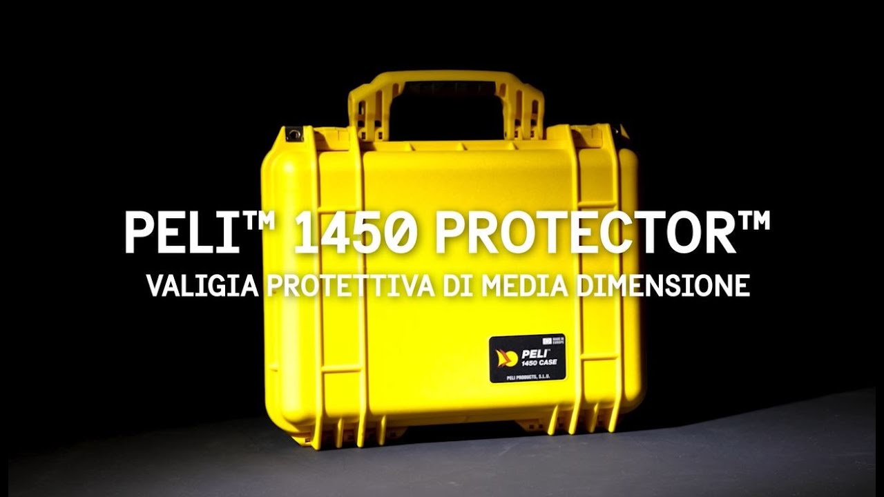 PELI 1507 Air Valigia Protettiva Leggera Per Camera DSLR E Attrezzatura Delicata, Impermeabile E Resistente Alla Polvere, 24L Di Capacità, Fabbricato In USA, Senza Schiuma, Colore: Giallo