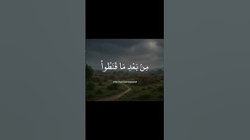 سورة الشورى الآية (٢٨)