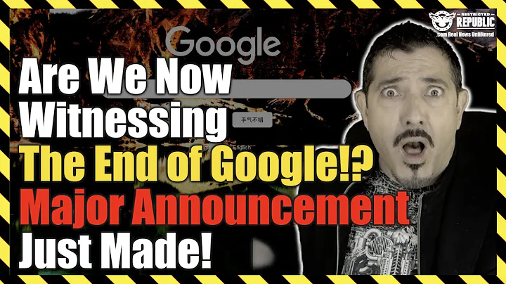 Are We Now Witnessing The End of Google!? Major Announcement Just Made!