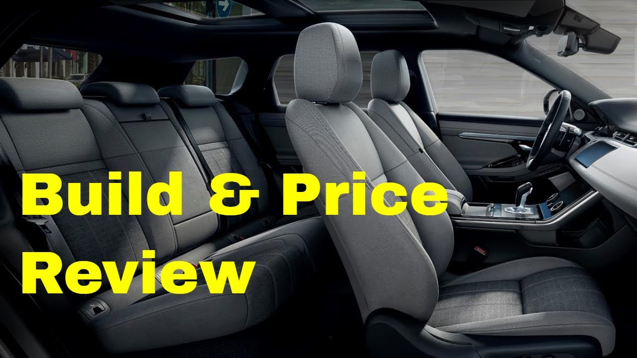 2020 Range Rover Evoque R Dynamic Se Build Price Review Configurations Interior Colors