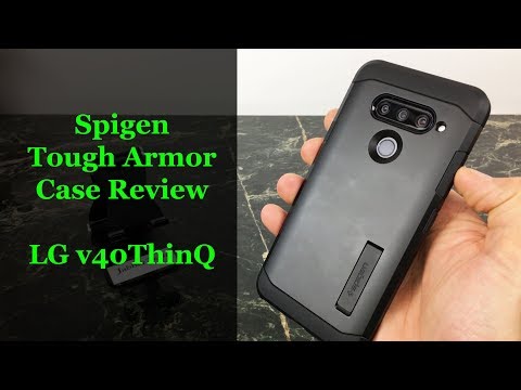 Spigen Tough Armor Case Review: LG v40