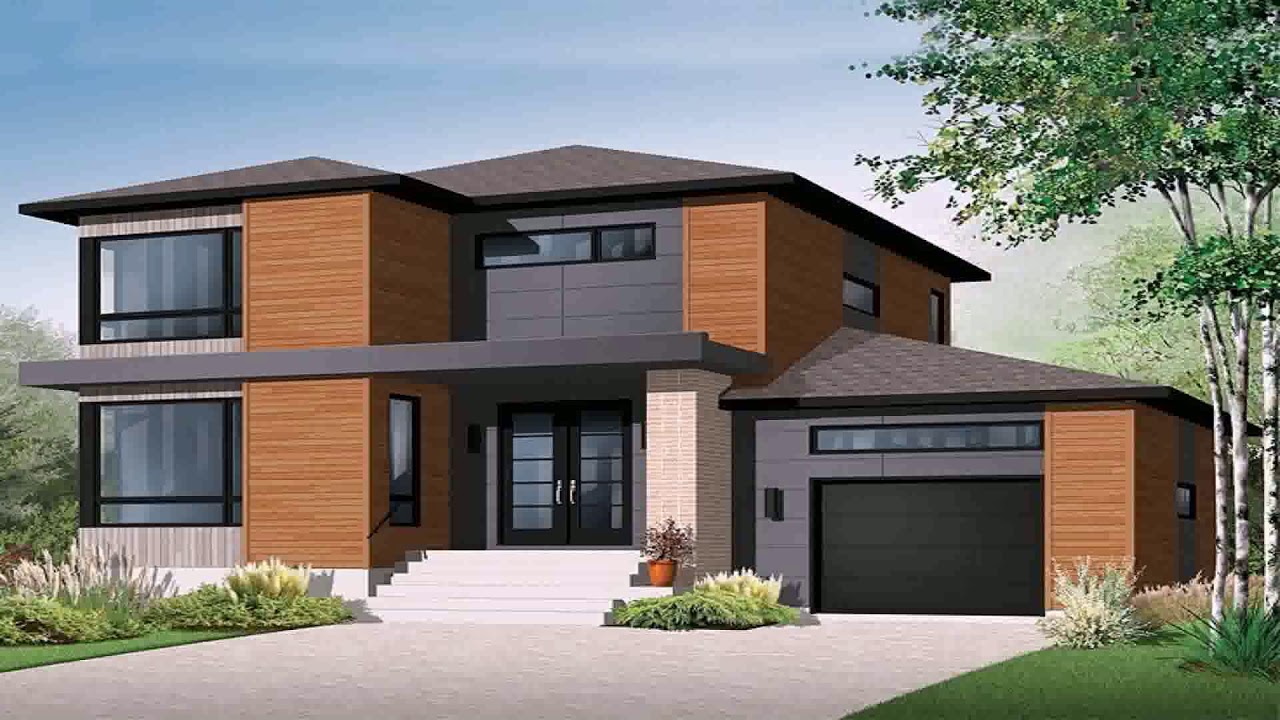  Modern  House  Plans  With Walkout Basement  see description 