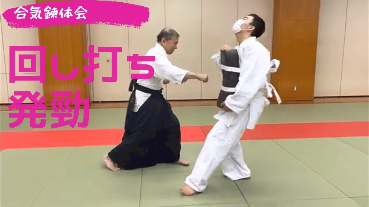 大東流合気柔術 錬体会166 合気拳法 回し打ち フック 振り打ち 発勁