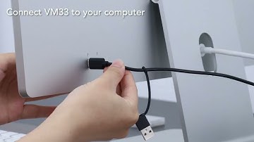 How to use the VM33&VM46 as a webcam and record video locally on your computer