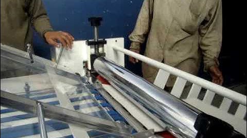 MANUAL SHEET GLUING & PASTING MACHINE