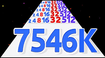 MERGE MASTER : Number Run - Colourful 2048  (  ASMR , Math Games ) ⭐ Android Today