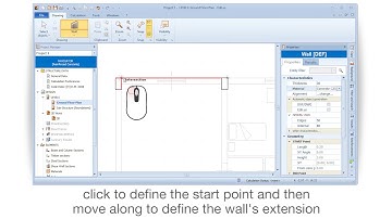 EdiLus Tutorial - Inserting a RC wall - ACCA software