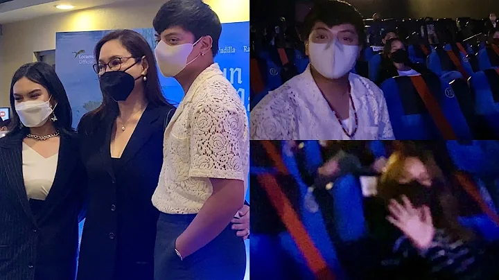 DANIEL Padilla at the SPECIAL SCREENING of KUN MAU...