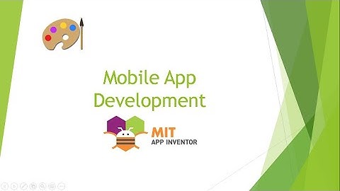 Learn How to make a drawing mobile application using MIT App Inventor