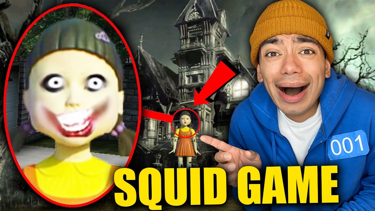 If You See Cursed Squid Game Outside Your House Do Not Run Do Not Move She Came After Us Youtube